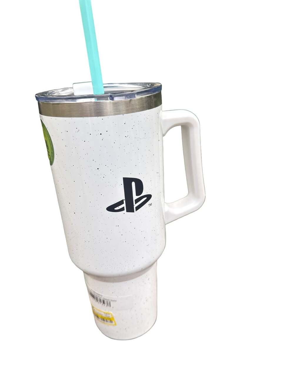 PlayStation Classic Icons 40 oz. Stainless Steel Tumbler with Straw - Picture 2 of 3